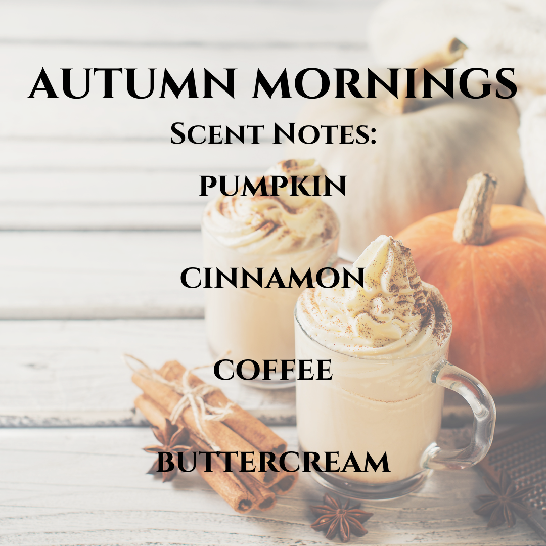 Autumn Mornings Soy Wax Candle