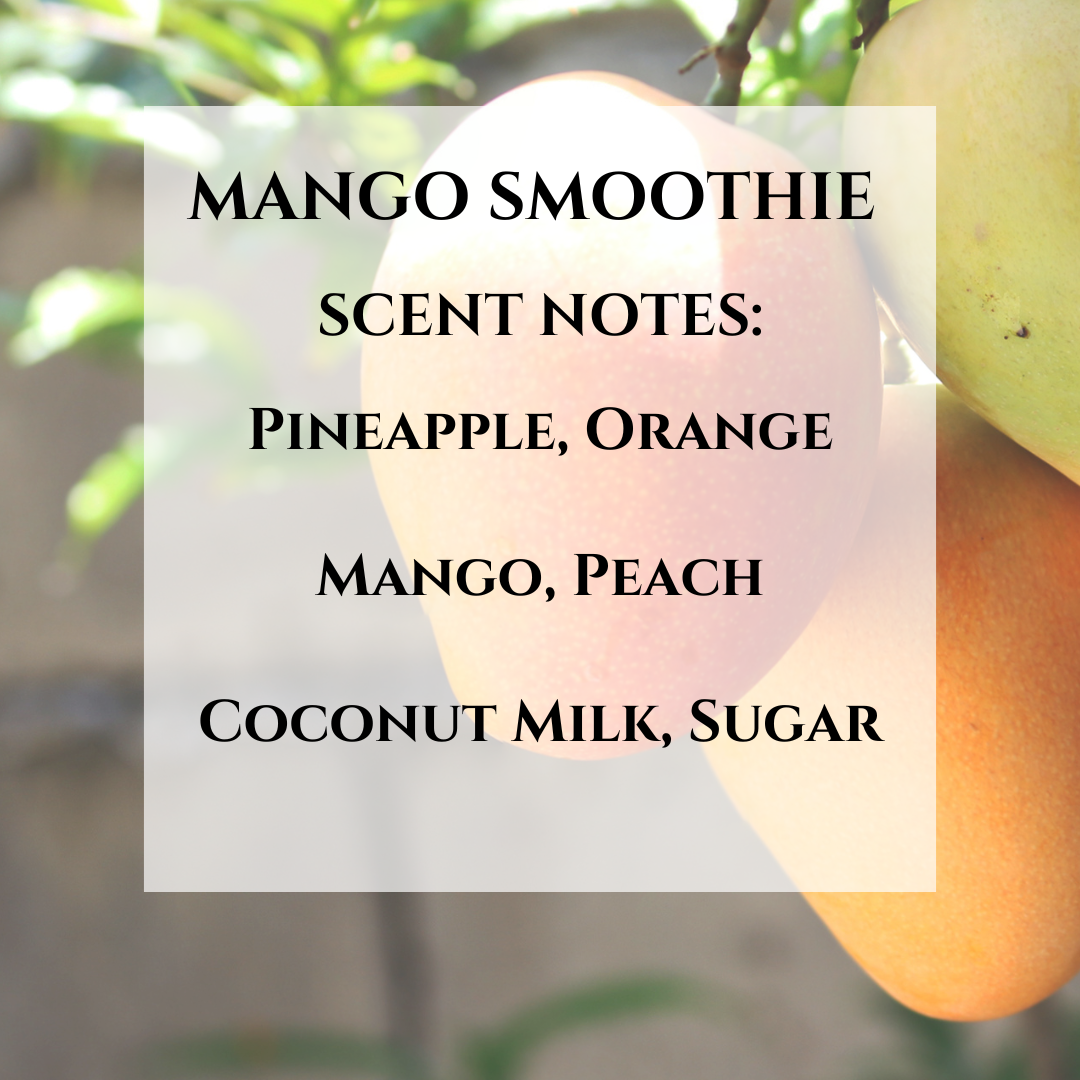 Mango Smoothie Soy Wax Melt | Pineapple, Orange, Mango & Coconut Milk