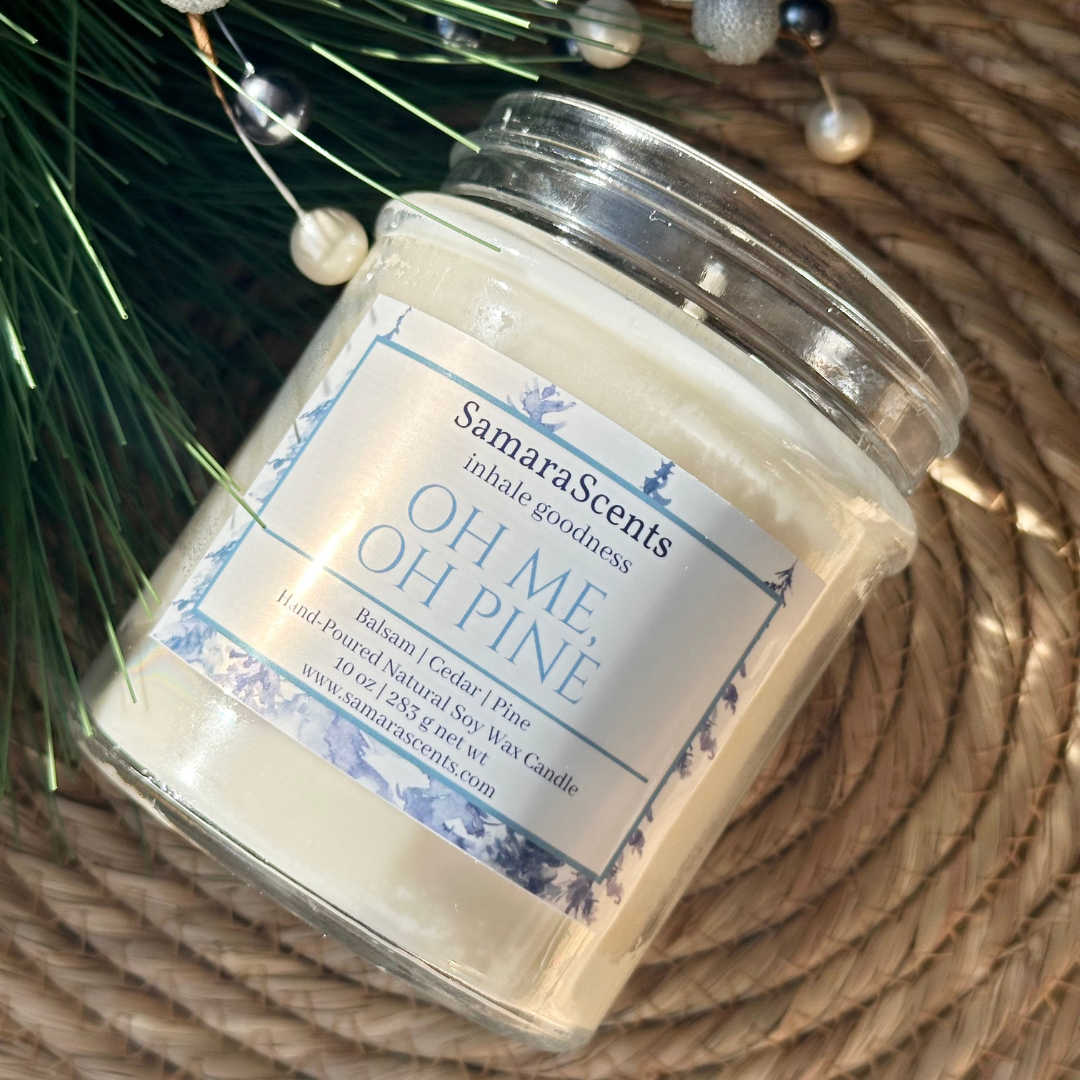 Oh Me Oh Pine Soy Wax Candle