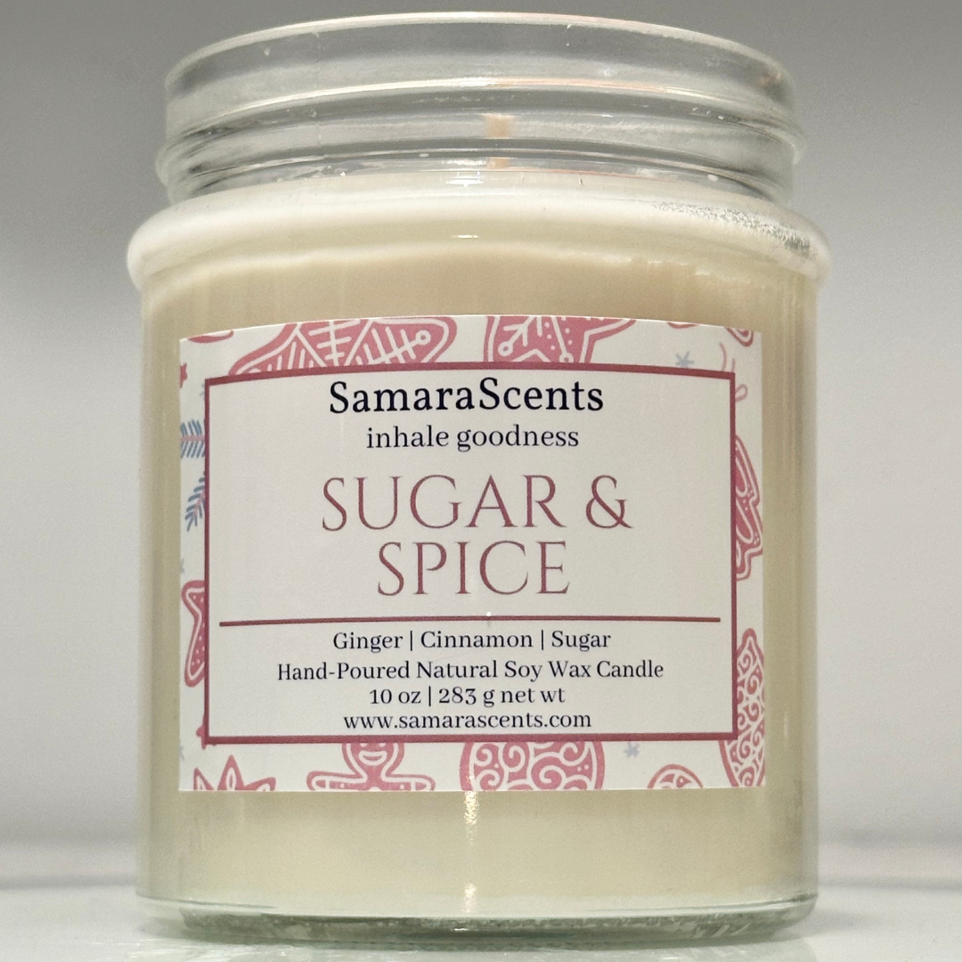 Sugar and Spice Soy Wax Candle