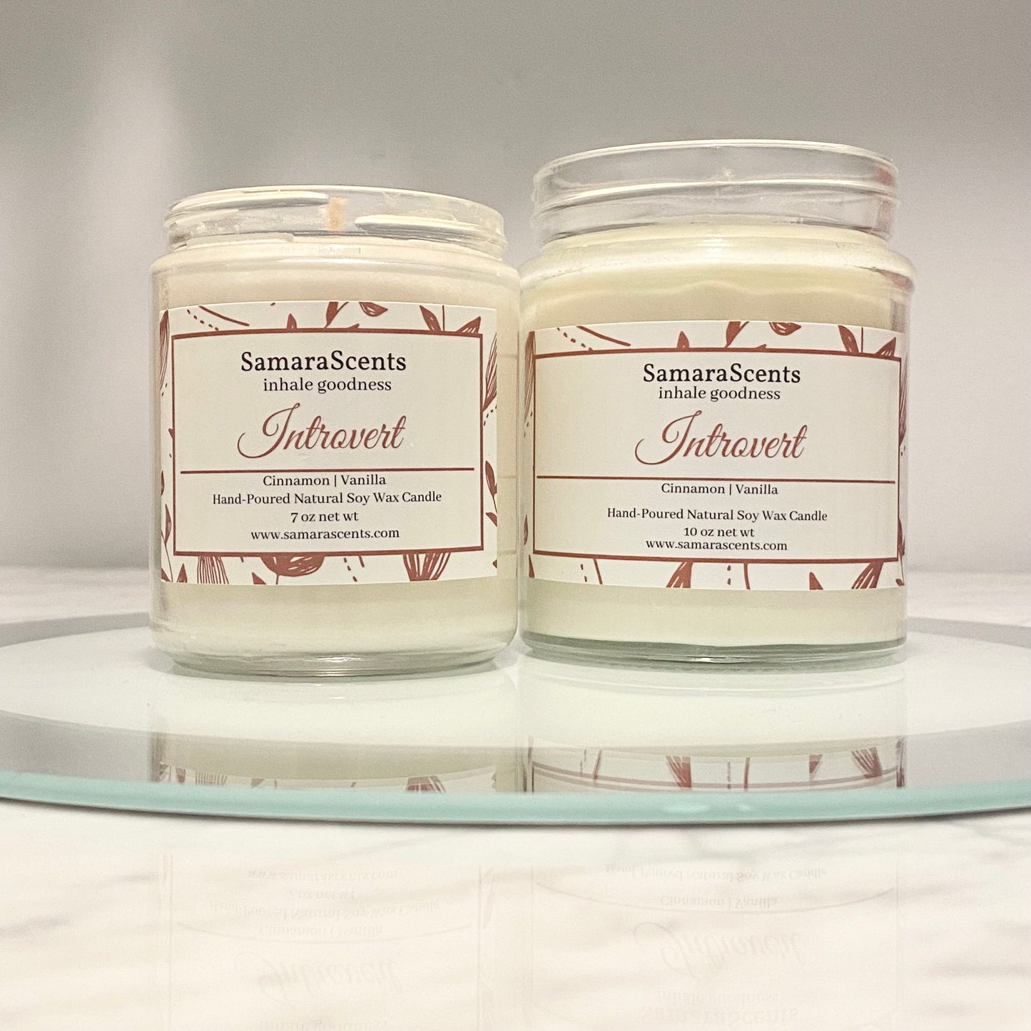 Cinnamon Vanilla Soy Wax Candles