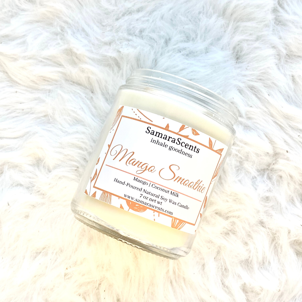 Mango Smoothie Soy Wax Candle