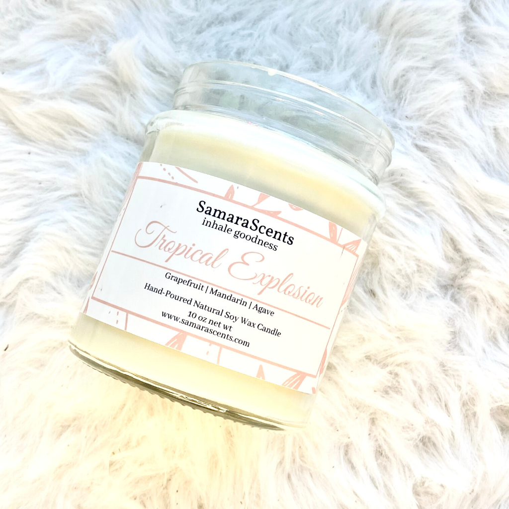 Tropical Explosion Soy Wax Candle