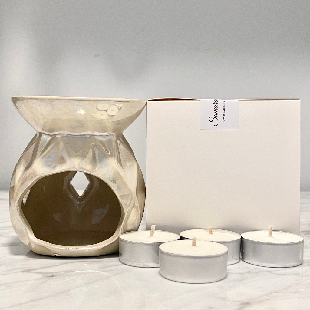 Ceramic Tea Light Wax Melt Warmer – SamaraScents