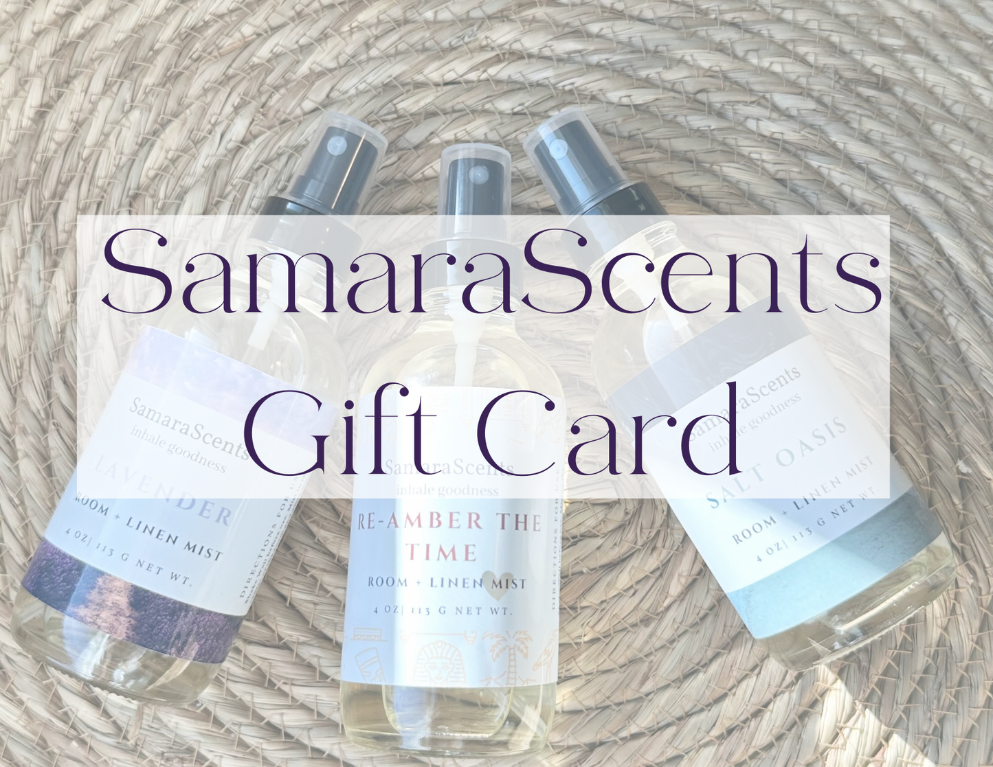 SamaraScents Digital Gift Card