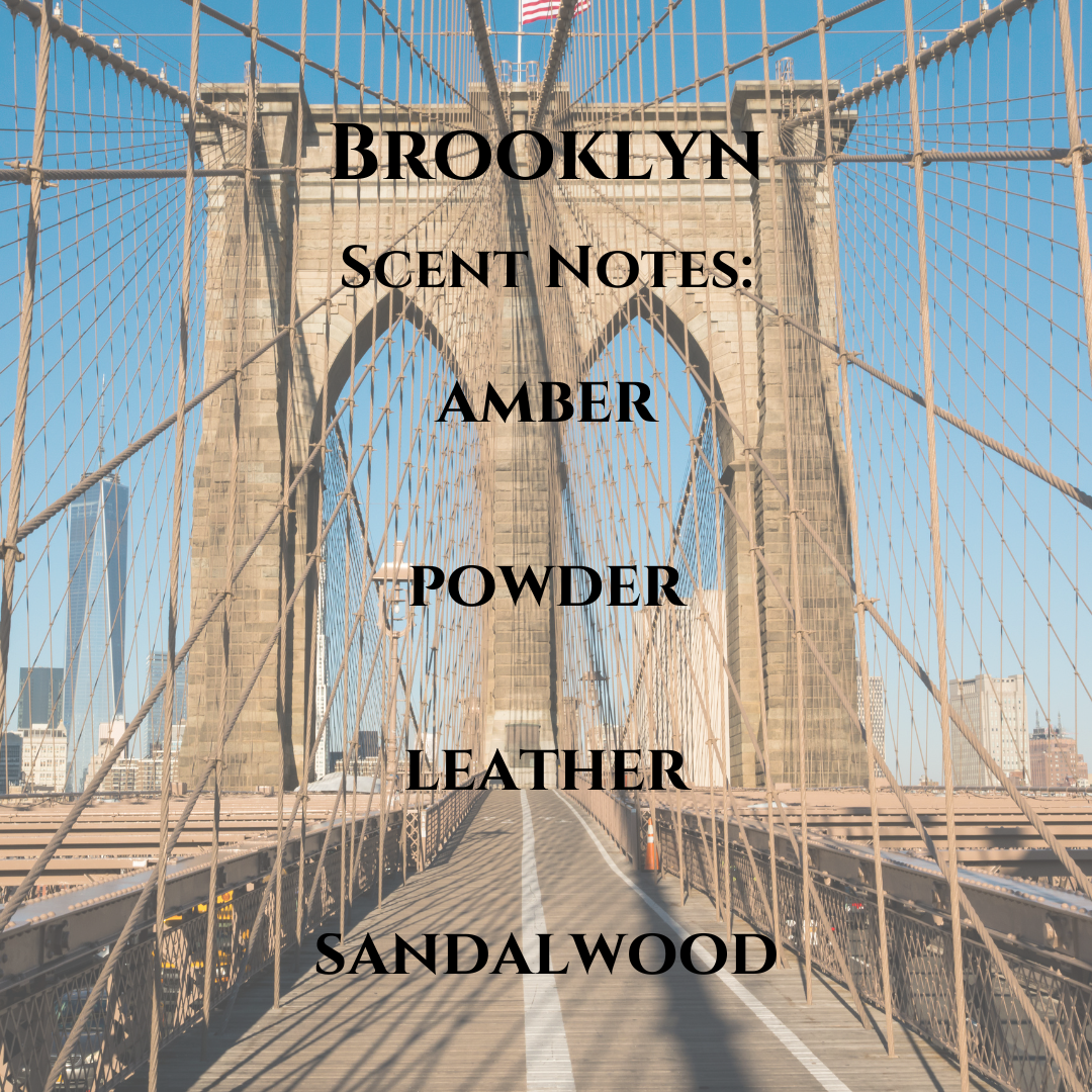 Brooklyn Soy Wax Melt | Amber, Powder, Leather & Sandalwood