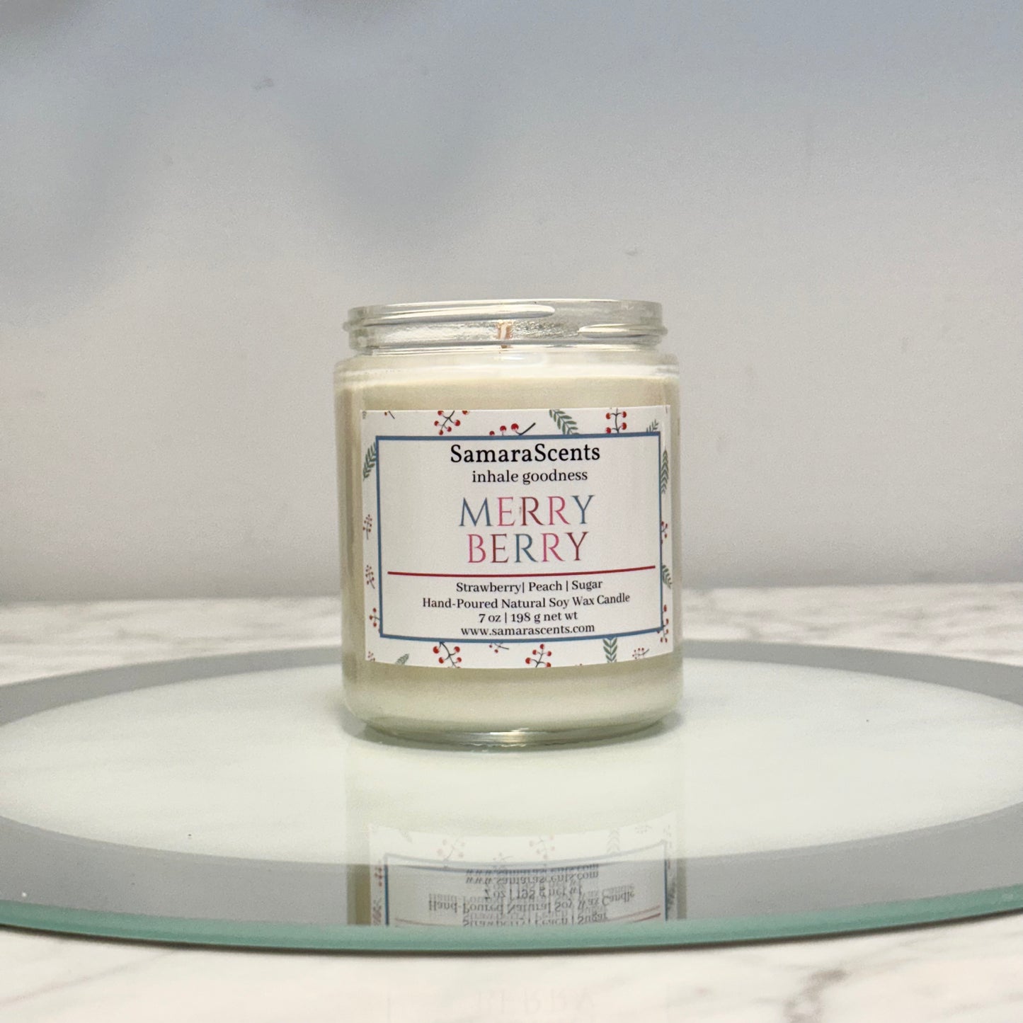 Merry Berry Soy Wax Candle