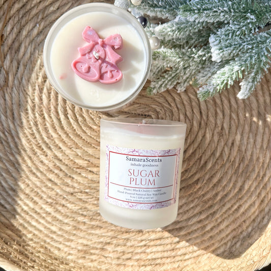 Sugar Plum Soy Wax Candle