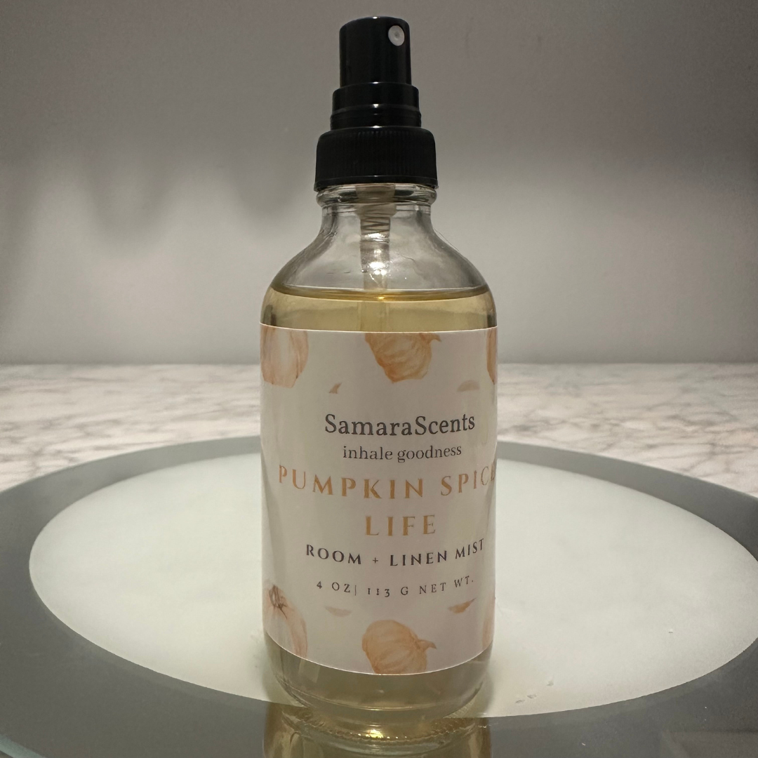 Pumpkin Spice Life Multi-Purpose Room & Linen Spray | Pumpkin & Cinnamon