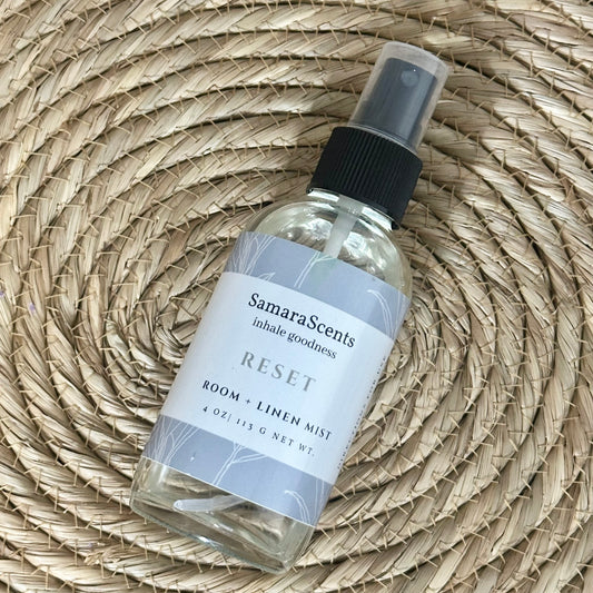 Reset Multi-Purpose Room & Linen Spray | Lavender, Sage & Sandalwood