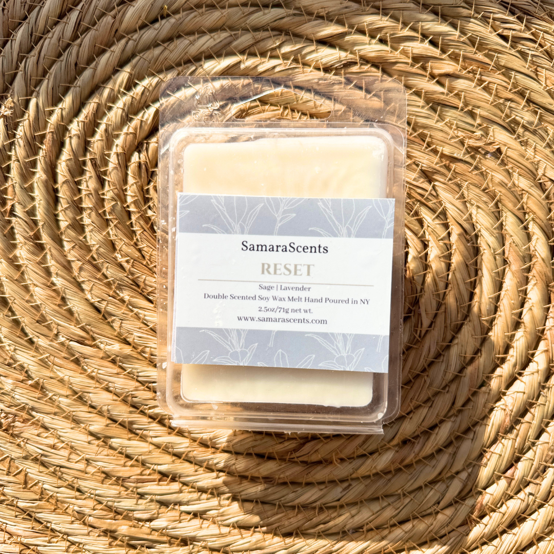 Reset Soy Wax Melt | Lavender, Sage & Sandalwood