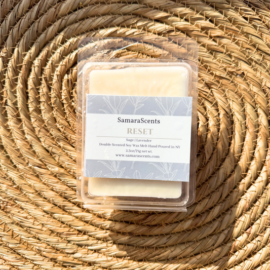 Reset Soy Wax Melt | Lavender, Sage & Sandalwood