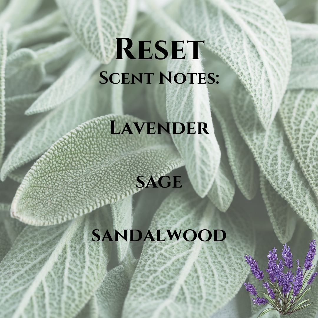 Reset Soy Wax Melt | Lavender, Sage & Sandalwood