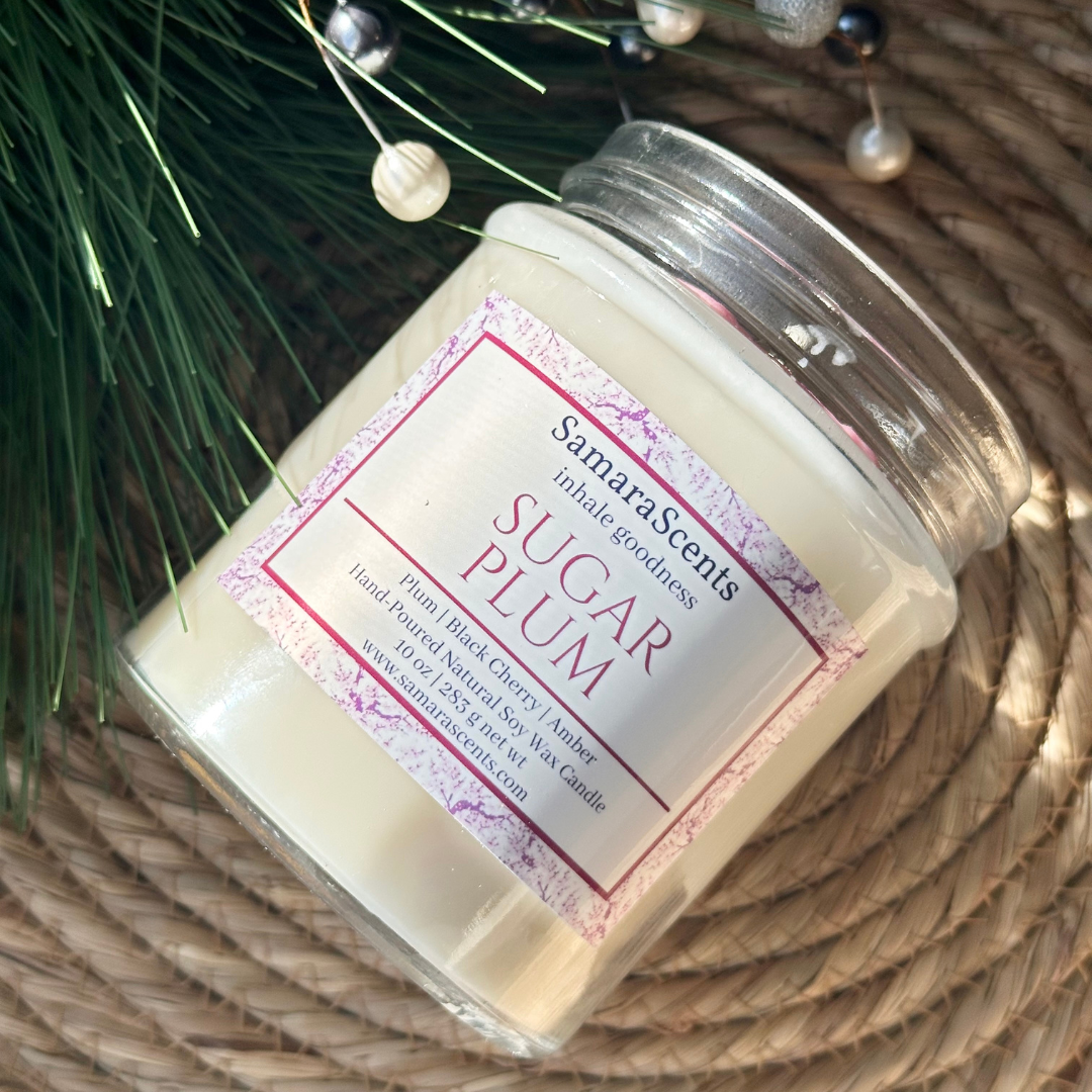 Sugar Plum Soy Wax Candle