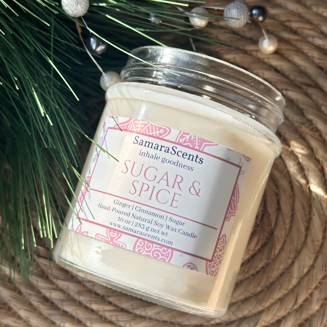 Sugar and Spice Soy Wax Candle
