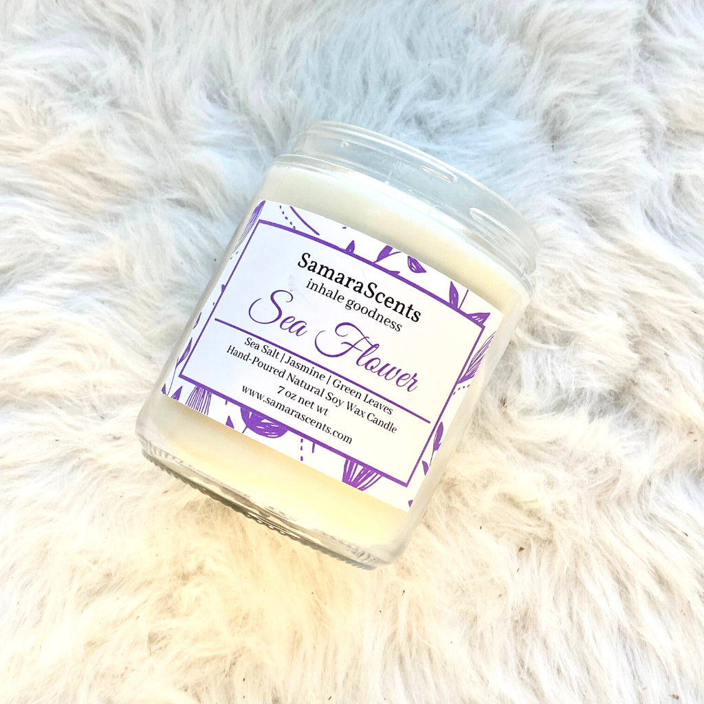 Sea Salt Orchid Small Candle 