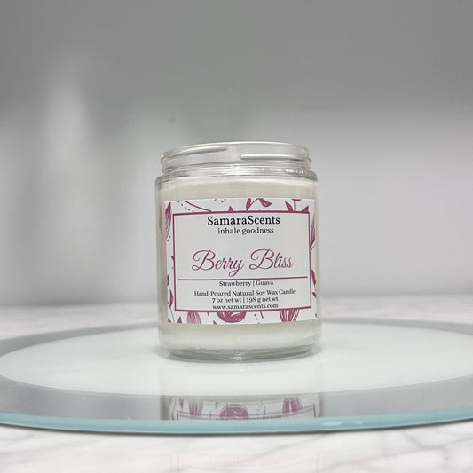 Berry Bliss Soy Wax Candle